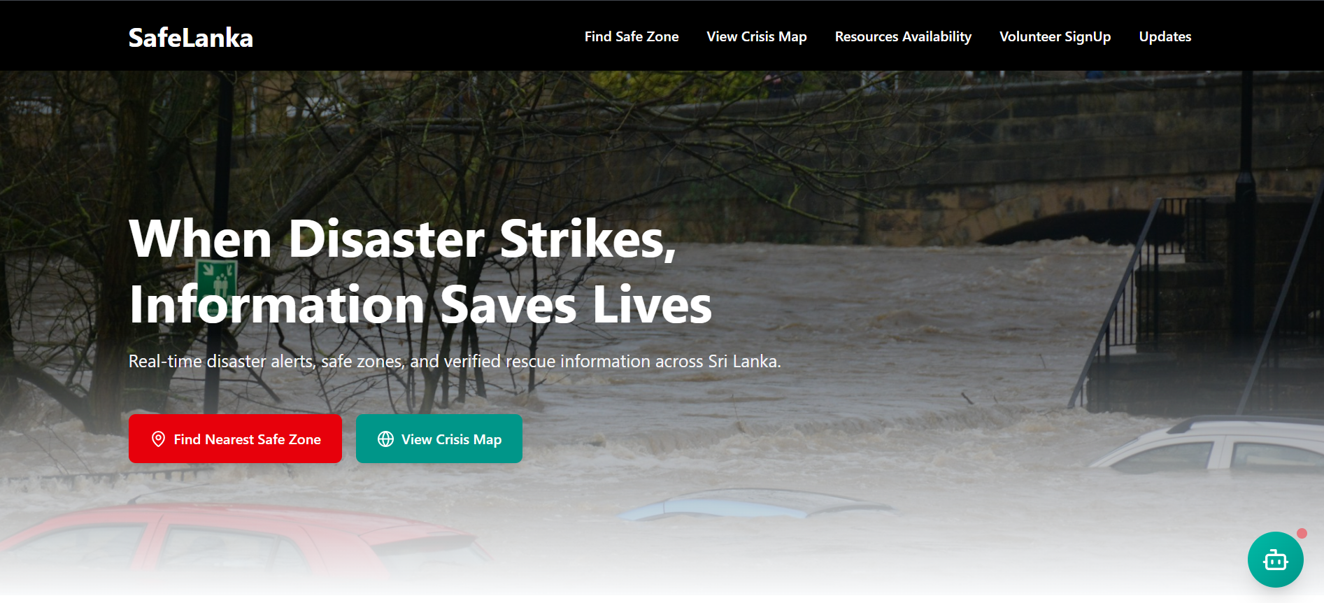 SafeLanka - Disaster Management Platform